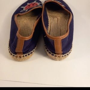 Tory Burch Canvas Slip on size 11